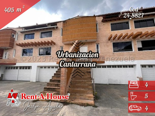 Townhouse En Venta Urb Cantarrana Las Delicias 24-8827 Jja