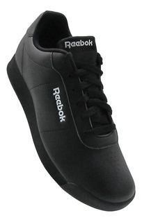 reebok negras de cuero