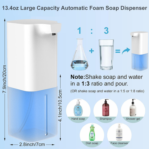 N Dispensador Automático Espuma De Deinducción Recargable