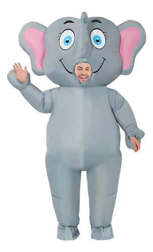 Disfraz De Elefante Inflable Goosh Para Adulto, Disfraz De H
