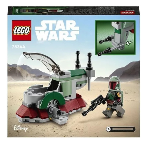Lego Microfighter: Nave Espacial De Boba Fett Star Wars