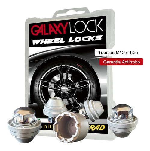 Kit Localizador Gps Tuercas Antirrobo 12 X 1.5 Hyundai Acce