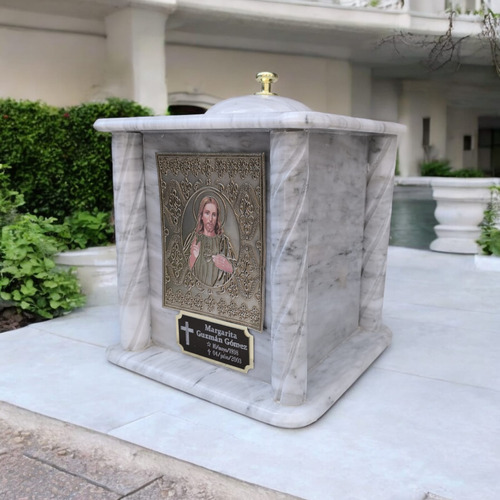 Urna Funeraria Para Cenizas De Cremación Y Placa Grabada 10