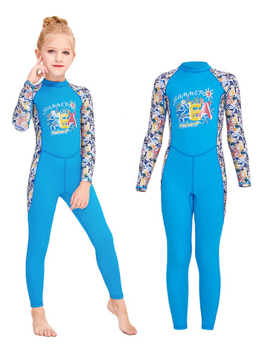 Lhy Traje De Baño Deportivo De Licra Para Niños, Niñas Y