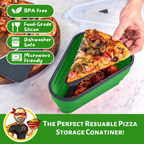 Recipiente De Almacenamiento Para Pizza, Paquete De Pizza Re