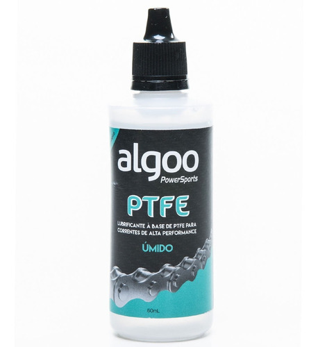 Óleo Lubrificante Umido Algoo Para Corrente Bicicleta 60ml.