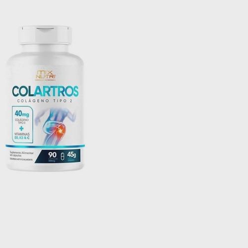 Colágeno Tipo2 + Vitamina D3 K2 C Mix Nutri Colartros 90 Cap