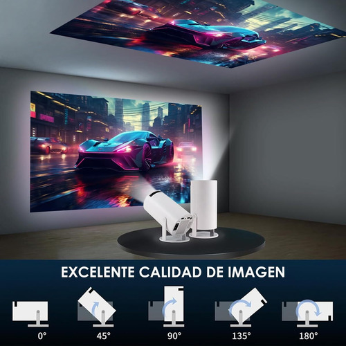 Proyector Portatil Android 11 Wifi 5g, 150ansi/6000 Lumens