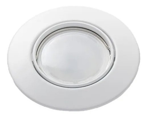 Spot Embutir Dicroica Led Fundición Zamak Ronda 18505 Blanco