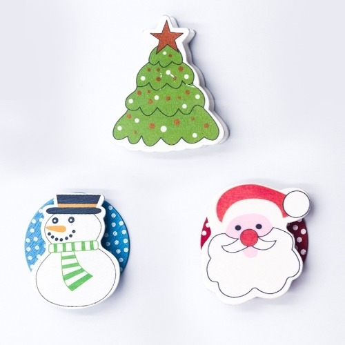 Suministro Vinculante 3 Pcs Decoracion Navideña Dibujo