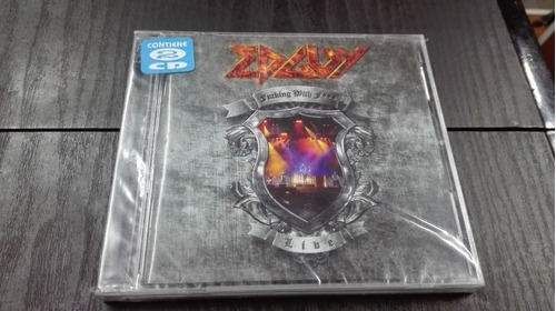 Cd Edguy Fucking With F*** Live 2 Cds En Formato Cd