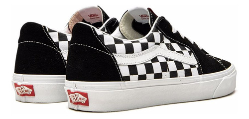 Tenis Vans Sk8-low Canvas Suede Negro Unisex K4w7