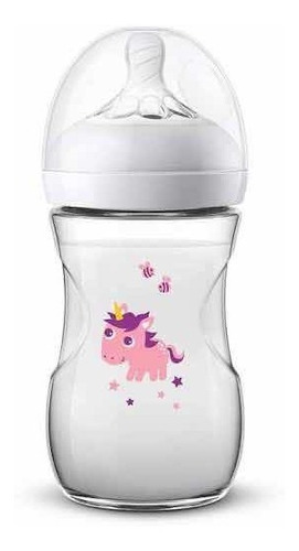 Avent Biberón Anticólicos Natural 2.0 Diseño Unicornio (9oz)