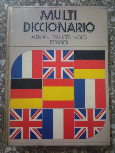 Multidiccionario Alemán, Francés, Ingles, Español