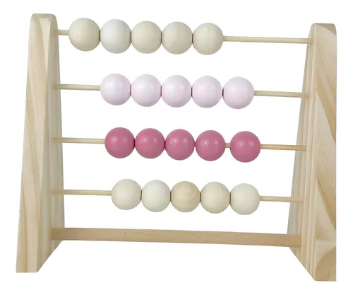 Ábaco colorido para niños en la mesa aritmética matemática para niños en edad preescolar y Ábaco colorido para niños en la mesa aritmética matemática para niños en edad preescolar y