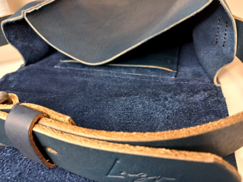 Imagen 2 de 2 de Morral De Cuero/ Bolso Matero