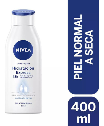 Crema Corporal Nivea Hidratación Express 400ml