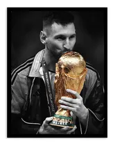 Comprar Cuadro Argentina Campeón 2021 - Lionel Messi - Copa America