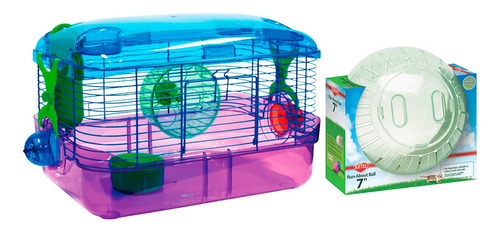 Jaula Para Hamster Kaytee Jaula Lighted + Ball Moon 7 