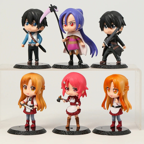 Juguetes De Figuras De Acción Kirito Asuna De Sword Art Onli