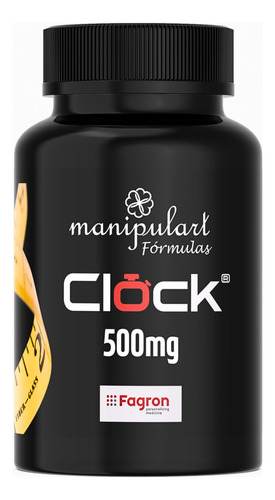 Clock Fragon 500mg 60 Cápsulas - Selo Autêntico. Sabor Sem Sabor
