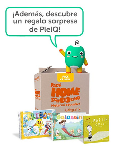 Pack Homeschooling 3 Años - Caligrafix