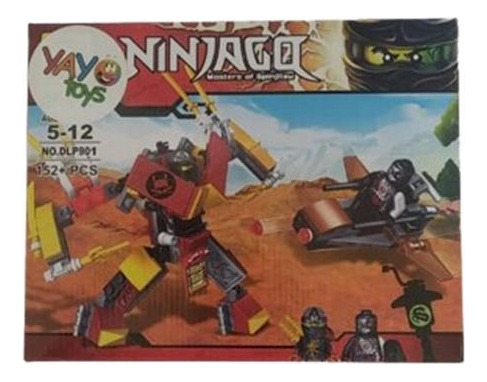 Juego De Armable Ninja / Juguetes. 152 Piezas