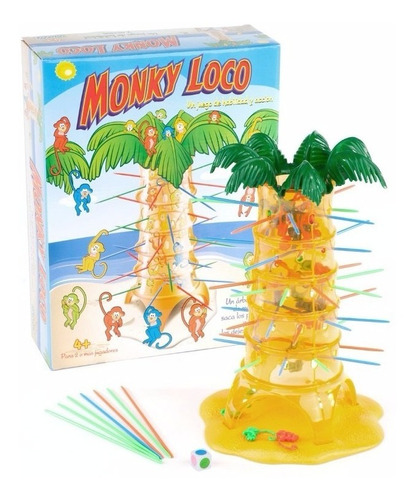 Monky Loco Juego De Mesa Original De Ditoys Planeta Juguete