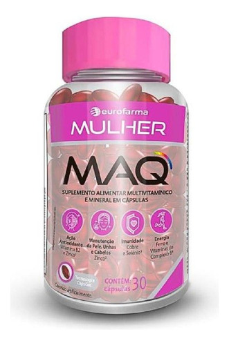 Kit Maq Mulher Eurofarma Com 3 Caixas De 30 Cápsulas Cada