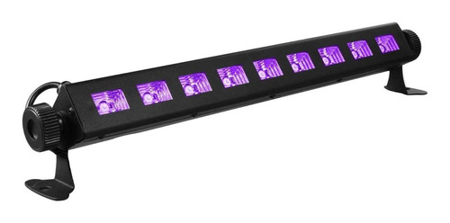 Luz Led Uv Negra Para Fiestas Fluor Ultravioleta Barra 9x3w