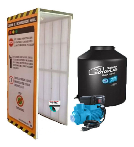 Túnel Móvil Sanitizador V1 Cabina Desinfectante