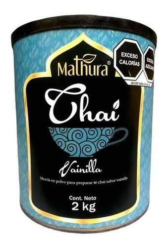 Chai Mathura Vainilla 2kg Mezcla En Polvo#