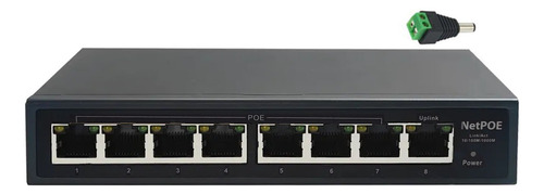 Switch Poe Wisp Full Gigabit 8 Ptos Ubiquiti Mikrotik