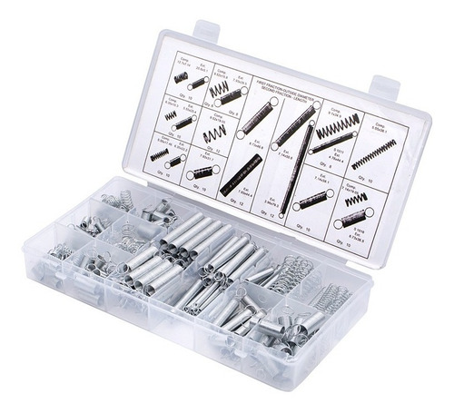 Kit De Resortes De Compresión Y Extensión 200 Piezas