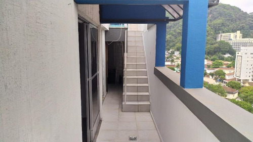 Cobertura Com 3 Dormitórios À Venda, 138 M² Por R$ 900.000,00 - Vila Belmiro - Santos/sp - Co0129