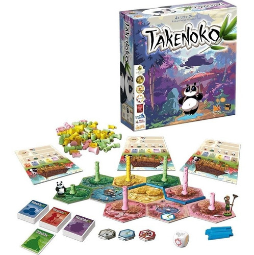 Imagen 6 de 9 de Juego de cartas Takenoko Matagot Buró