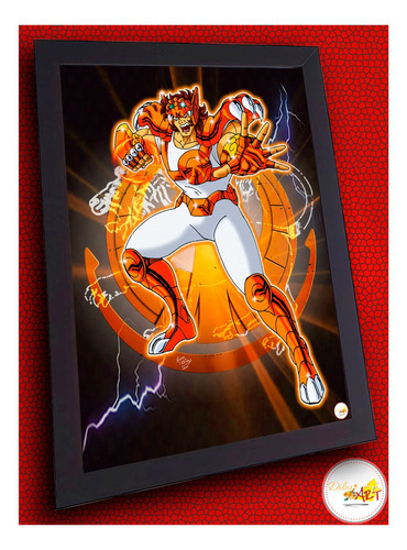 Imagen 7 de 10 de Cuadros De Animes - Caballeros Del Zodiaco - Dibujart