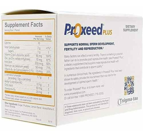 Proxeed Plus R Suplemento Dietetico Para La Fertilidad
