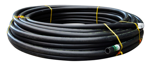 Rollo Manguera Negra De Agua 1 1/2 Pulgadas 80psi