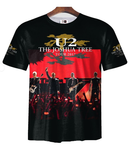 Remera Zt-0058- U2 The Joshua Tree Tour Argentina 2017