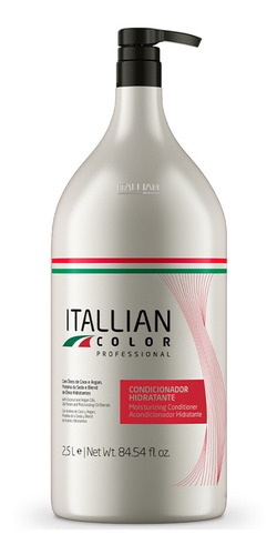 Imagem 3 de 3 de Kit Shampoo E Condicionador Lavatório Itallian Color 2,5l