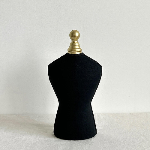 Soporte De Collar Sopla De Exhibición De Joyas De Negro