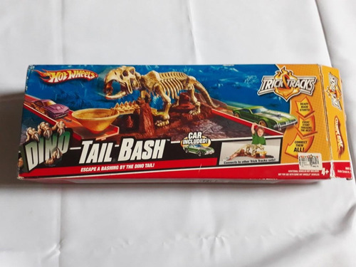 Pista Hot Wheels Trick Tracks Dino Smash Tail (Usado)