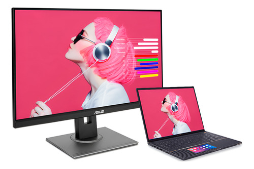 Monitor Asus Proart 27 Pulgadas 2k Wqhd Ips 75hz Hdmi Dp Usb