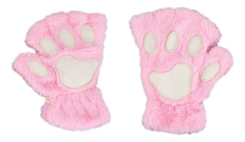 Guantes Peludos Con Forma De Pata De Gato, Regalos Con Medio
