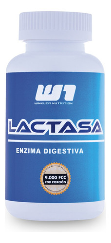 Lactasa  Enzima Digestiva 60 Cápsulas W1