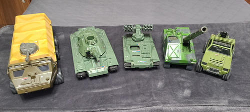 Lote De Vehículos Gi Joe De Los 80s (Usado)