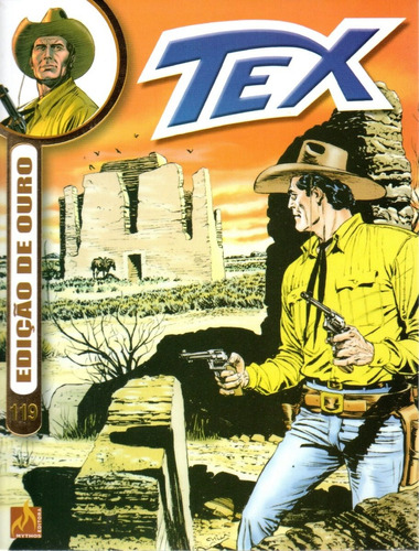 Tex Edição De Ouro Nº 119 - Mythos - Bonellihq Cx352