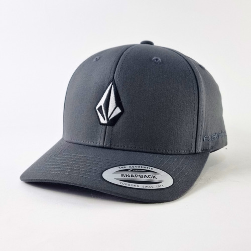 Boné Volcom Full Stone Dark Charcoal