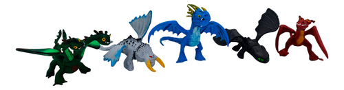Como Entrenar A Tu Dragon Set Figuras Articulados Chimuelo